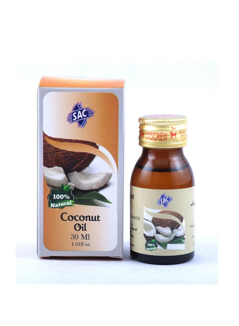SAC NATURAL COCONUT OIL 30 ML
