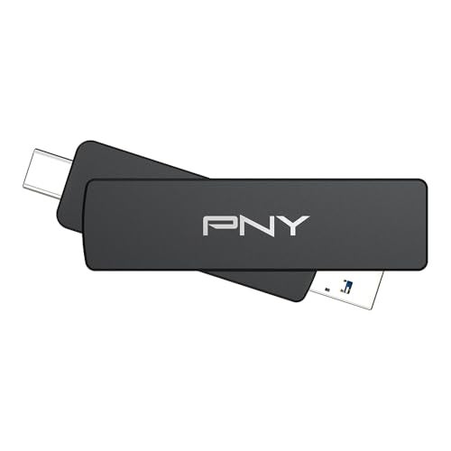 PNY 256GB Duo Link V3 USB 3.2 Gen 2 Type-C & Type-A OTG Flash Drive Extreme Speeds Read/Write 1000/800MB/s External Mobile Storage Compatible with Smartphone/Tablet/Laptops/Desktops - Image 3