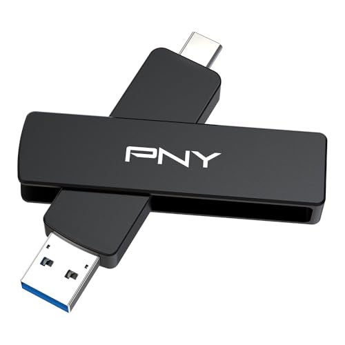 PNY 256GB Duo Link V3 USB 3.2 Gen 2 Type-C & Type-A OTG Flash Drive Extreme Speeds Read/Write 1000/800MB/s External Mobile Storage Compatible with Smartphone/Tablet/Laptops/Desktops - Image 5