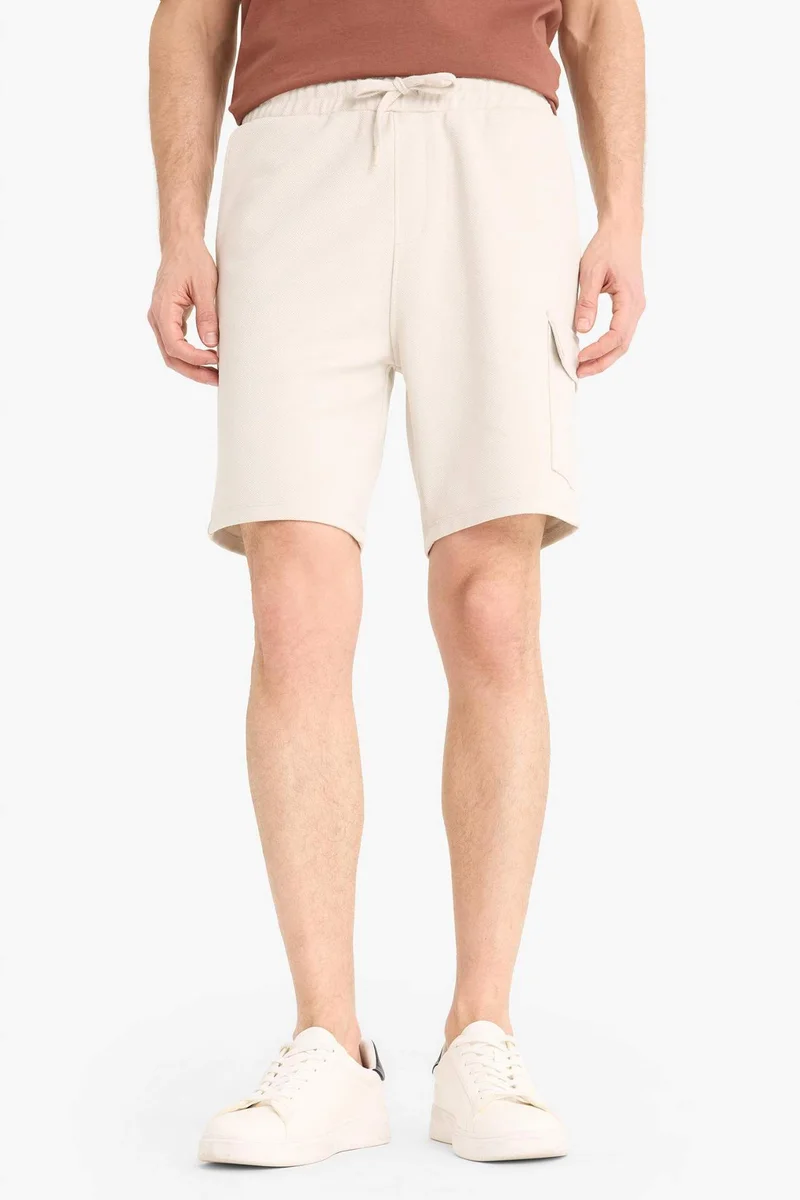 Defacto  Regular Fit Regular Hem Shorts for Men | Best Price UAE