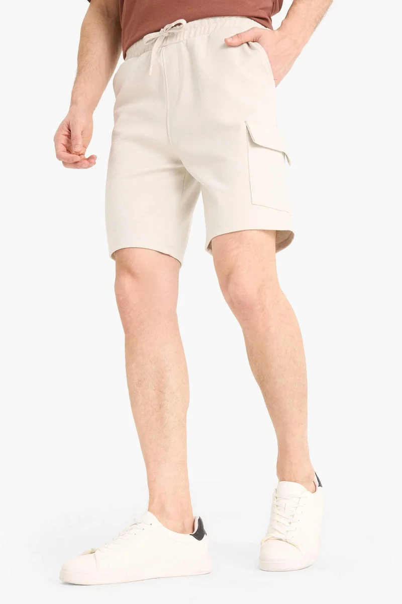 Defacto  Regular Fit Regular Hem Shorts for Men | Best Price UAE