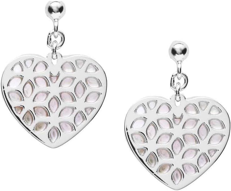 Fossil Women's Silver Earring, JFS00489040 - Image 1