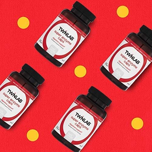 Twinlab Super Enzyme Caps  Constipation Supplement with Digestive Enzymes  50 Capsules - Image 3
