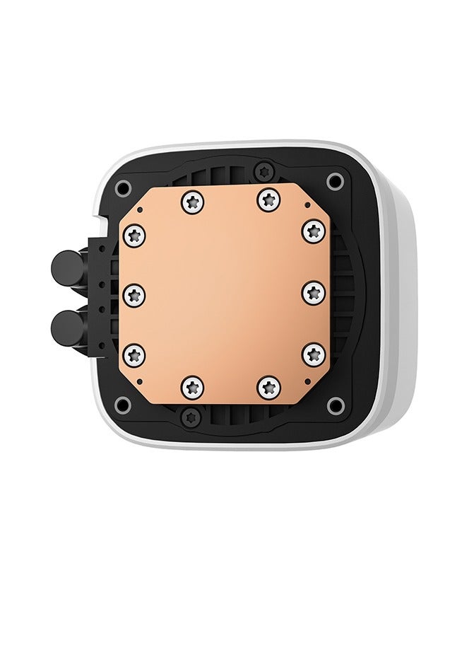 DEEPCOOL LE240 WH V2 240mm Liquid CPU Cooler, Dual 120mm ARGB Fans, Hydro Bearing Pump, Anti-Leak Technology, Intel & AMD Compatible, High-Performance RGB AIO Cooling for Gaming & Overclocking, White | R-LE240-WHAMMN-G-2 - Image 3