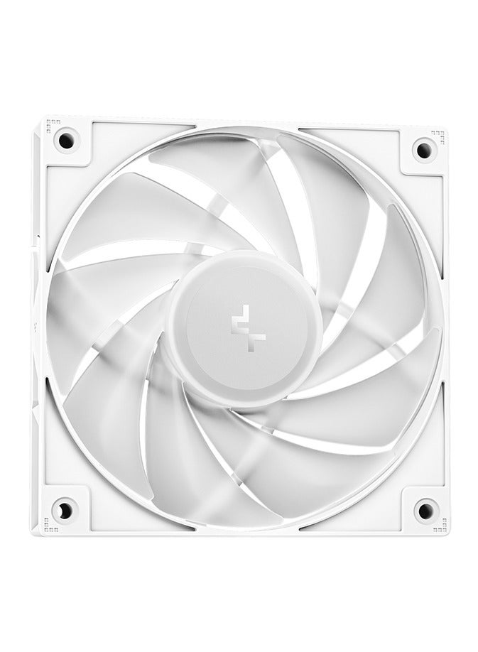 DEEPCOOL LE240 WH V2 240mm Liquid CPU Cooler, Dual 120mm ARGB Fans, Hydro Bearing Pump, Anti-Leak Technology, Intel & AMD Compatible, High-Performance RGB AIO Cooling for Gaming & Overclocking, White | R-LE240-WHAMMN-G-2 - Image 5