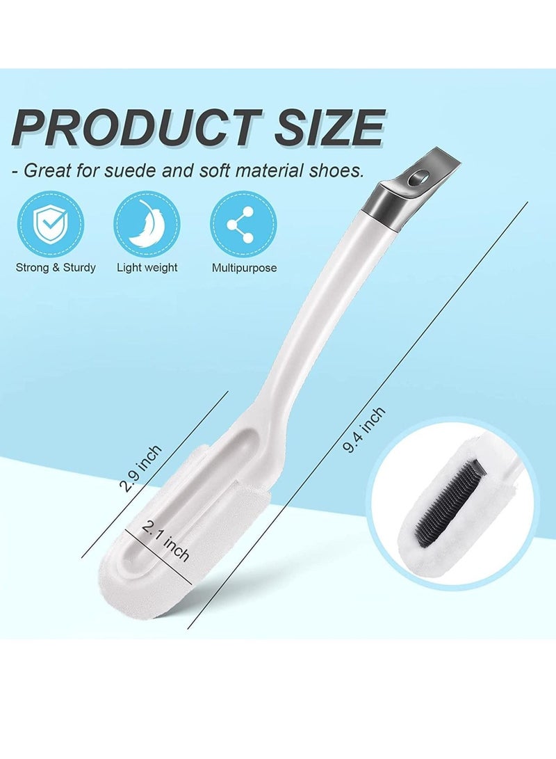 Excefore Cleaning Brush For Shoes, 2 Pcs Laundry Brush, Clothes, Shoes Scrubbing Brushes Set, Durable bristles Comfort Grip for Carpet, Floor, Sink, Bathroom, Household Cleaning Brushes  - Image 2