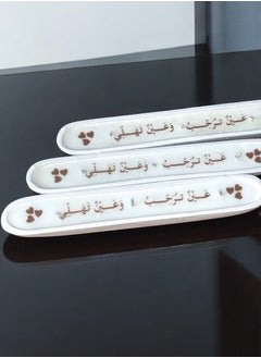 ANUM BY MUNA Welcome Candle in a long gypsum mold – 30 cm length and 5 cm width, scented with lavender – 110 grams.  - Image 4