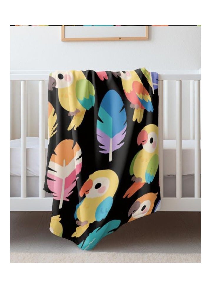 عام بطانية رقيقة من الفانيلا (دافئة ومريحة، ومناسبة للنوم واستخدام الألعاب وإزالة الغبار ومقاومة للرمل) 150 سم * 200 سم - 201 - Image 5