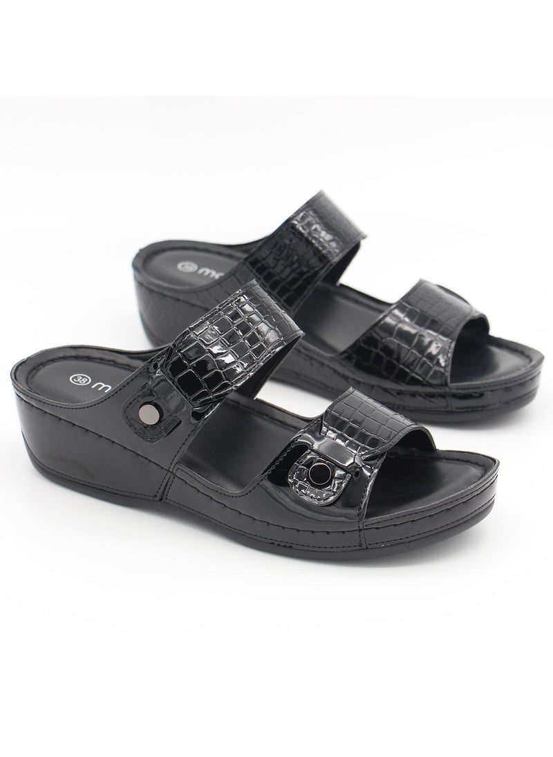 Mon Ami Monami Flat Slides for Women | Premium Quality, Super Light and Anti-Bacterial Stylish Shoes, Soft Bottom, Fashion Women Sandals for Ladies - Image 1