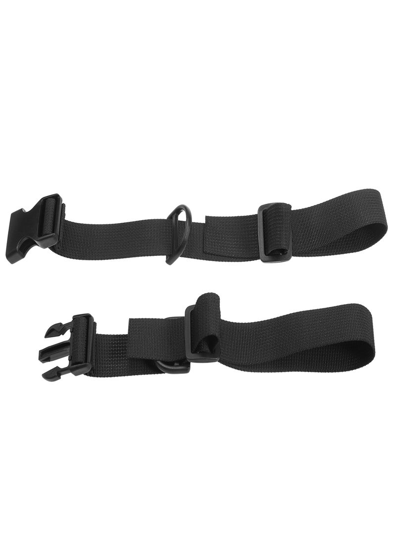 Generic 2 Packs Adjustable Backpack Chest Straps Sternum Straps Belts with 10pcs Zipper Pulls  - Image 4