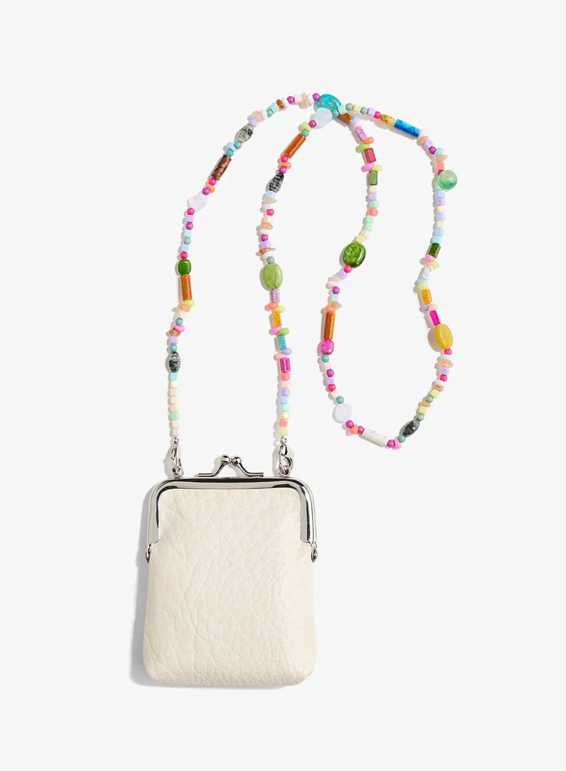 H&M Beaded-strap crossbody bag