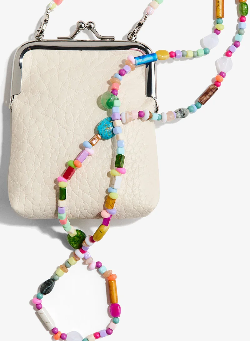 H&M Beaded-strap crossbody bag