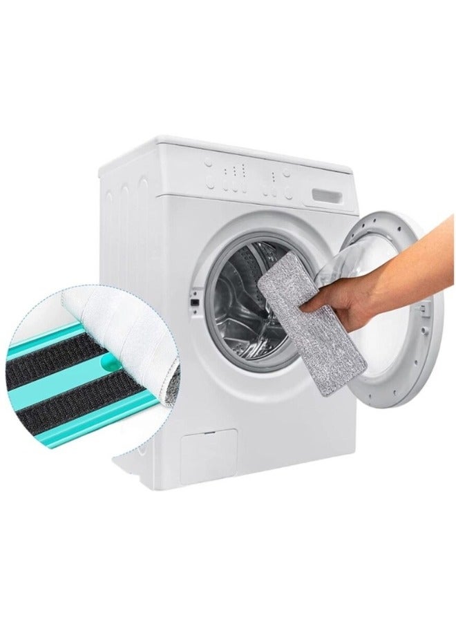 10 pieces wet and dry flat microfiber mop, size 30*11 cm, replaceable and washable - Image 4