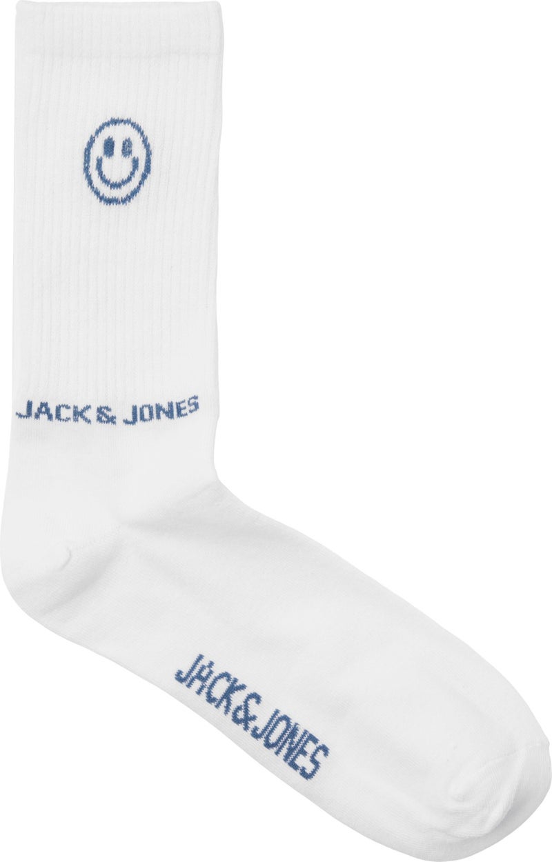 Jack Jones Embroidered Single Socks - Smiley - Image 1