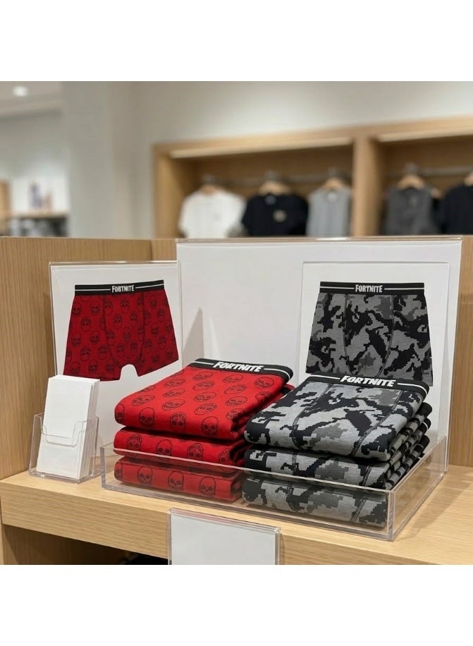 فورتنيت فورتنايت بي إس 5 جيمز تو-باك شورت الملاكم100%من القطن - Image 2