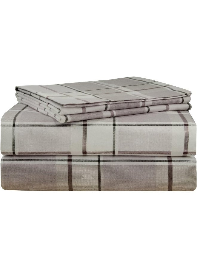 Pointehaven Sheet Set, Full, Beige - Image 1