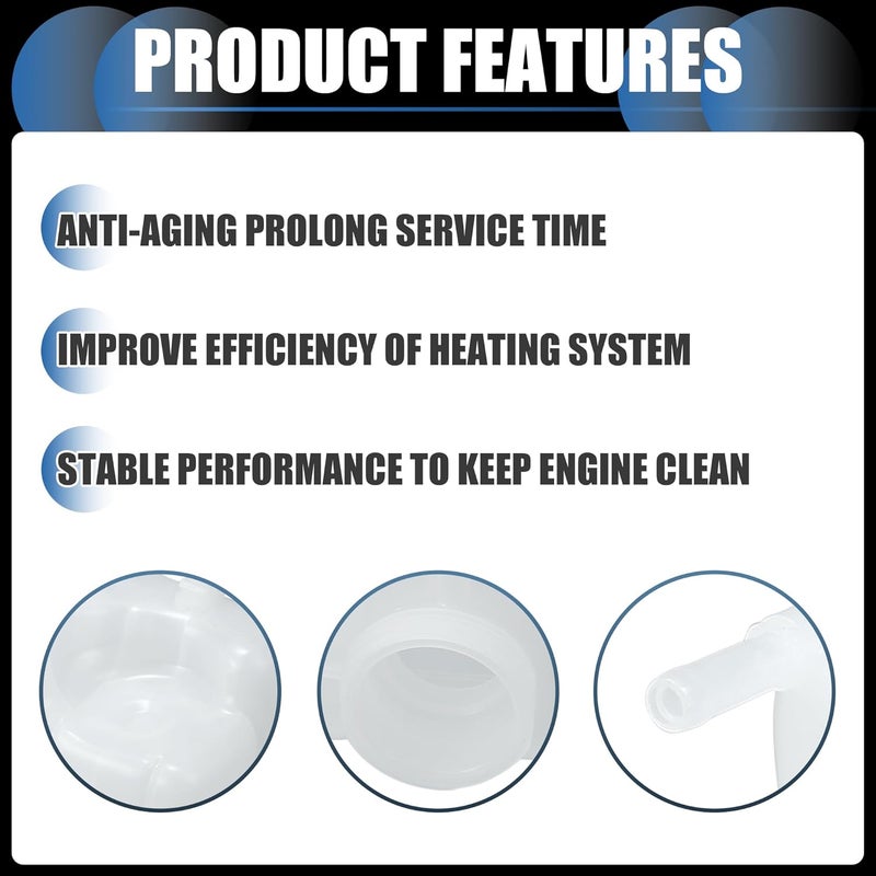 INFINAUTO Coolant Reservoir Water Expansion Tank for Cadillac SRX 2010-2016 - Image 4
