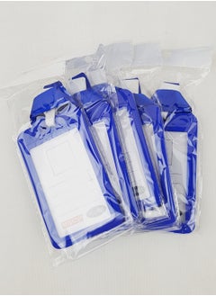 PARTNER 5-Piece ID Card Holder Vertical With Lanyard Blue Colour  - Image 1