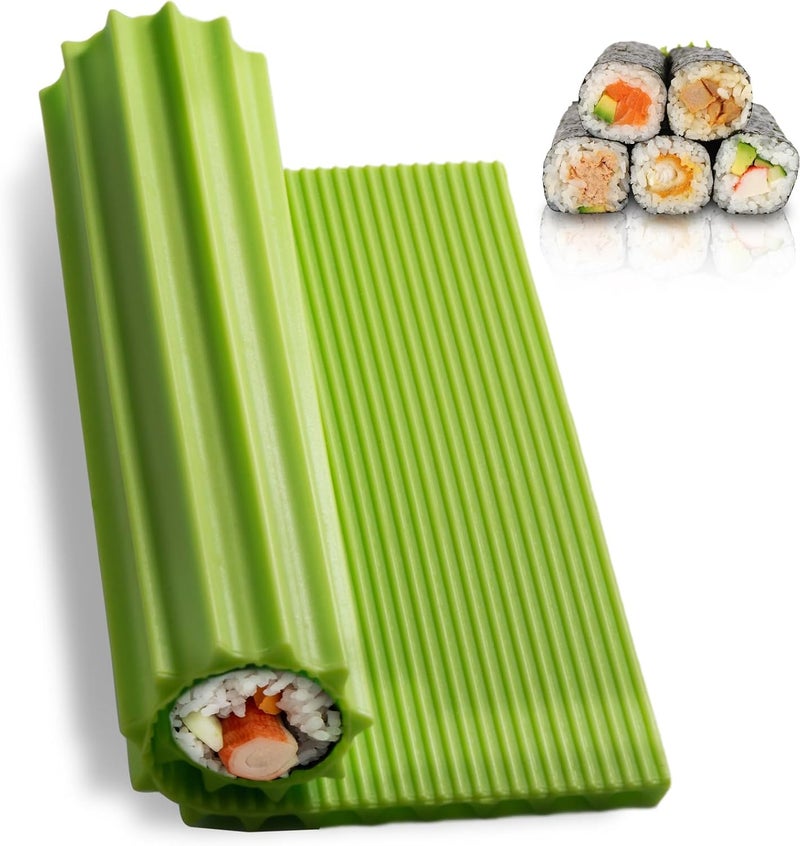 shofilt Premium Silicone Sushi Making Kit - Rolling Mat for Beginners and Kids, 8.6 x 7.8 Inch - Image 1