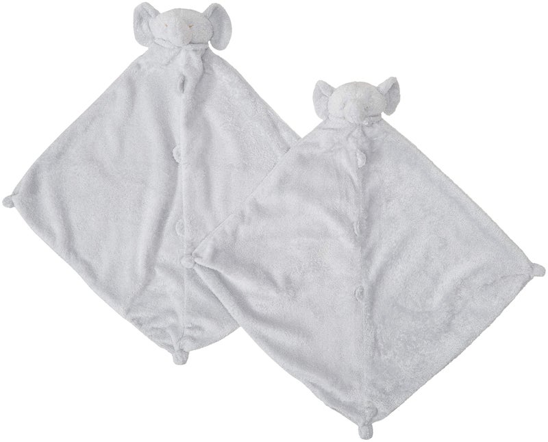Angel Dear Grey Elephant Cuddle Twins Set