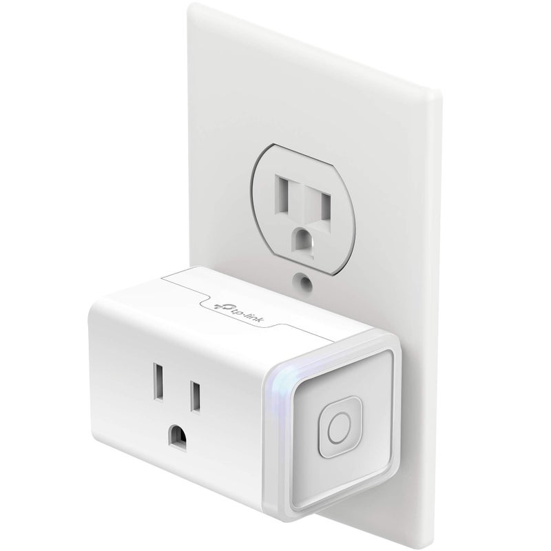 Kasa Smart Plug Mini with Energy Monitoring, Smart Home Wi-Fi Outlet Works with Alexa, Google Home & IFTTT, Wi-Fi Simple Setup, No Hub Required (KP115), White - Image 1