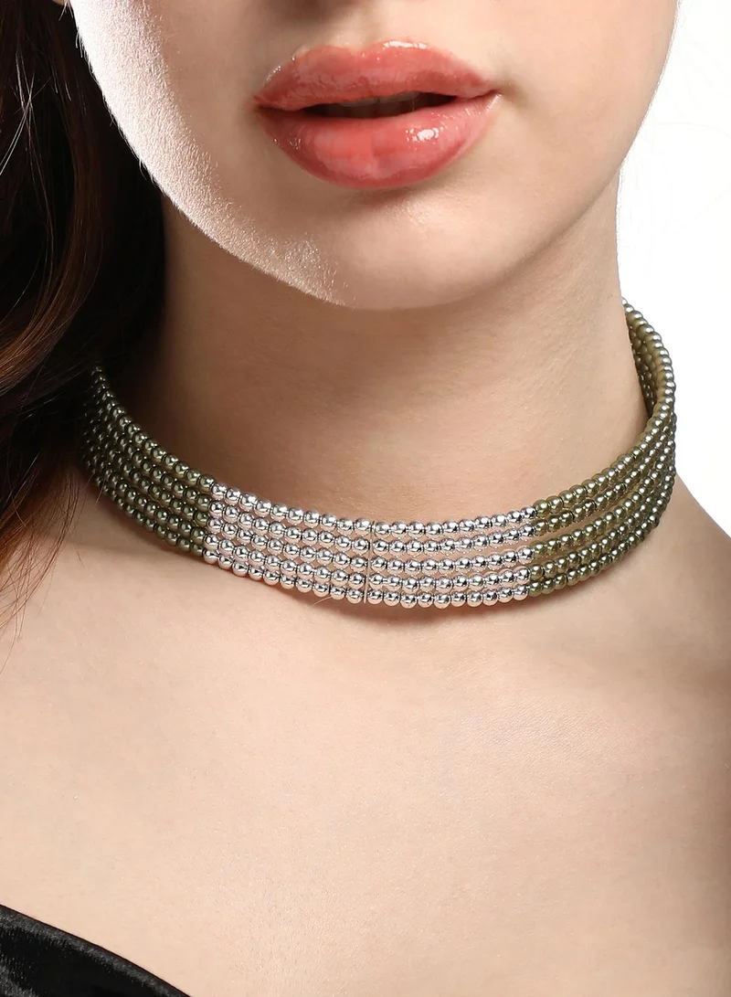 SOHI  Multi-Strand Beaded Choker for Women | Best Price UAE