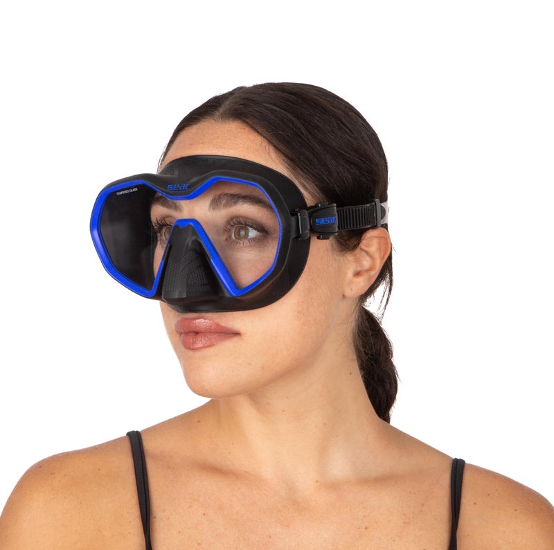 Seac Icona, Frameless Single-Lens mask for Scuba Diving 100% Made in Italy - Image 4