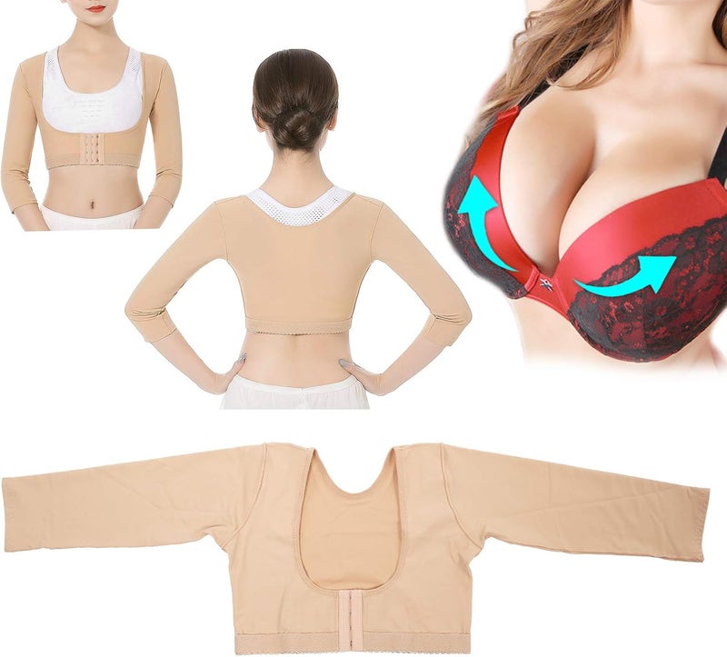 klarako Women Posture Shaper, 1 Upper Arm Shaper Shapewear Compression Sleeves Posture Corrector(S) - Image 2