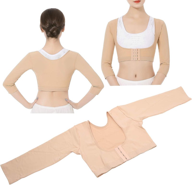 klarako Women Posture Shaper, 1 Upper Arm Shaper Shapewear Compression Sleeves Posture Corrector(S) - Image 4