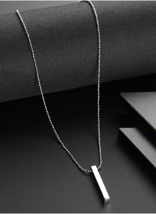 Priyaasi Elegant Men Metal Chain with pattern and secured with Slip-On closure and styled in ideal for Western moments — designed to make heads turn.  - Image 1