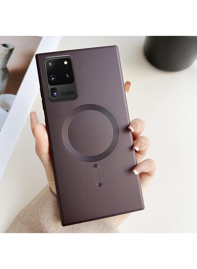 The Bros Case For Samsung Galaxy S20 Ultra Metallic Paint Magsafe Liquid TPU Phone Case