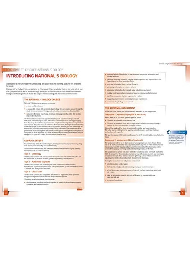 Brightred Study Guide National 5 Biology: New Edition - Image 3