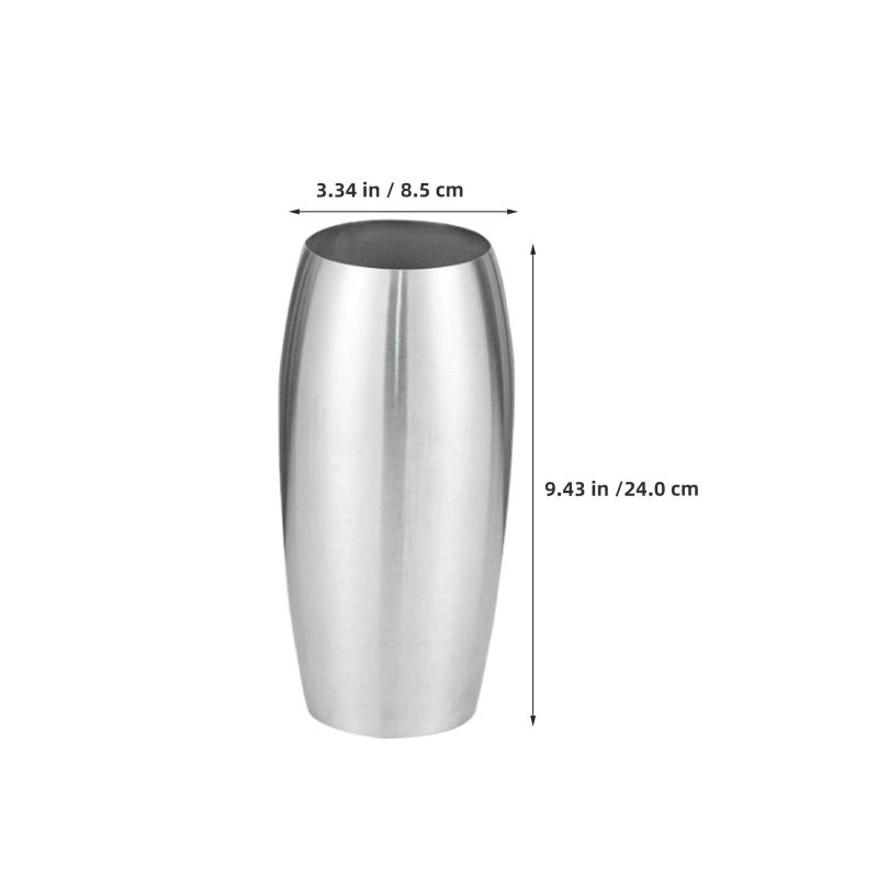Modern Stainless Steel Vase for Hydroponic Flowers Wedding Centerpiece - Image 3