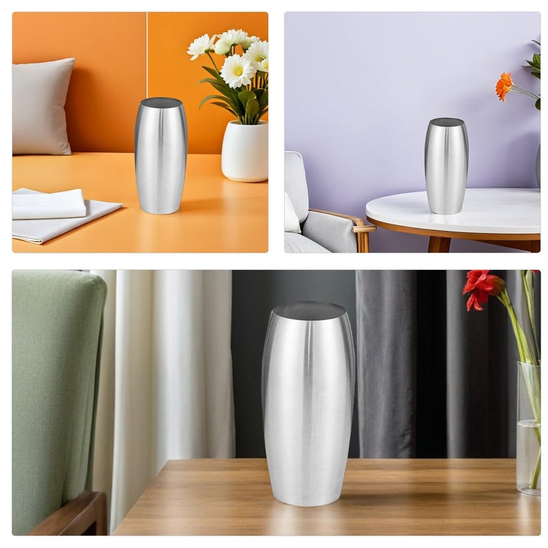 Modern Stainless Steel Vase for Hydroponic Flowers Wedding Centerpiece - Image 4
