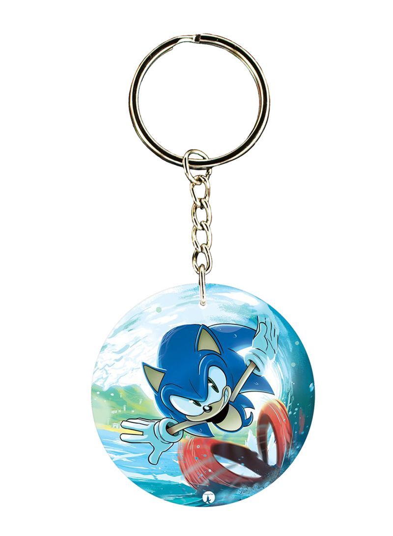 RKN Sonic Printed Keychain