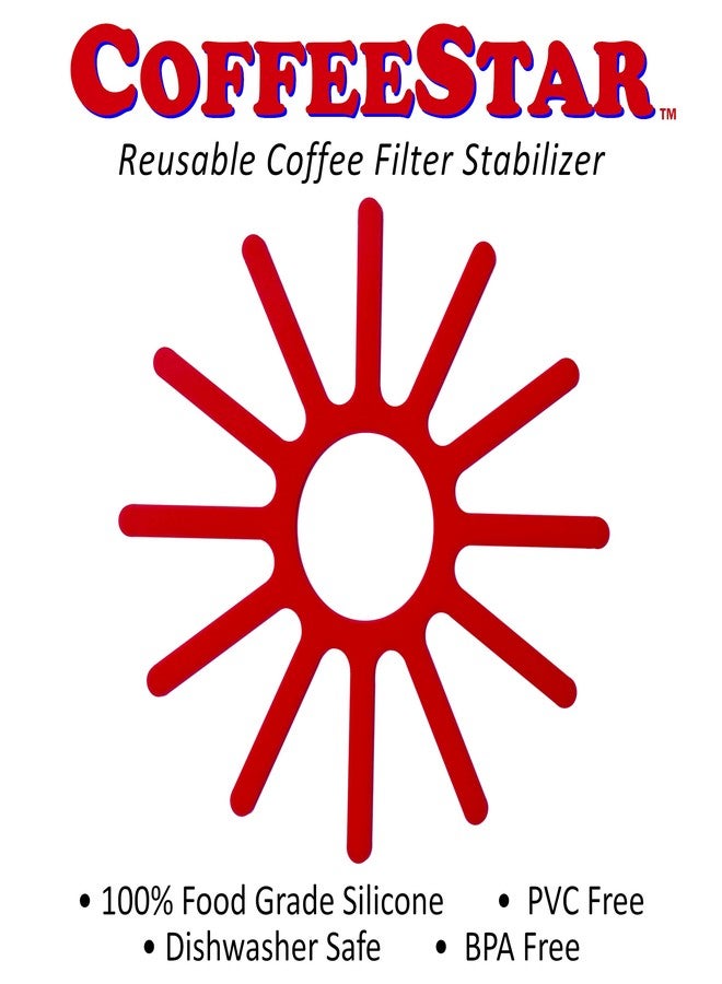 Weebak CoffeeStar – Reusable Coffee Filter Stabilizer - Image 2