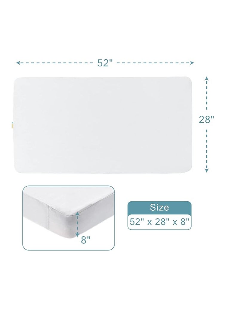 Moro Moro Soft & Breathable Mini Crib Sheet – 100% Cotton  - Image 4