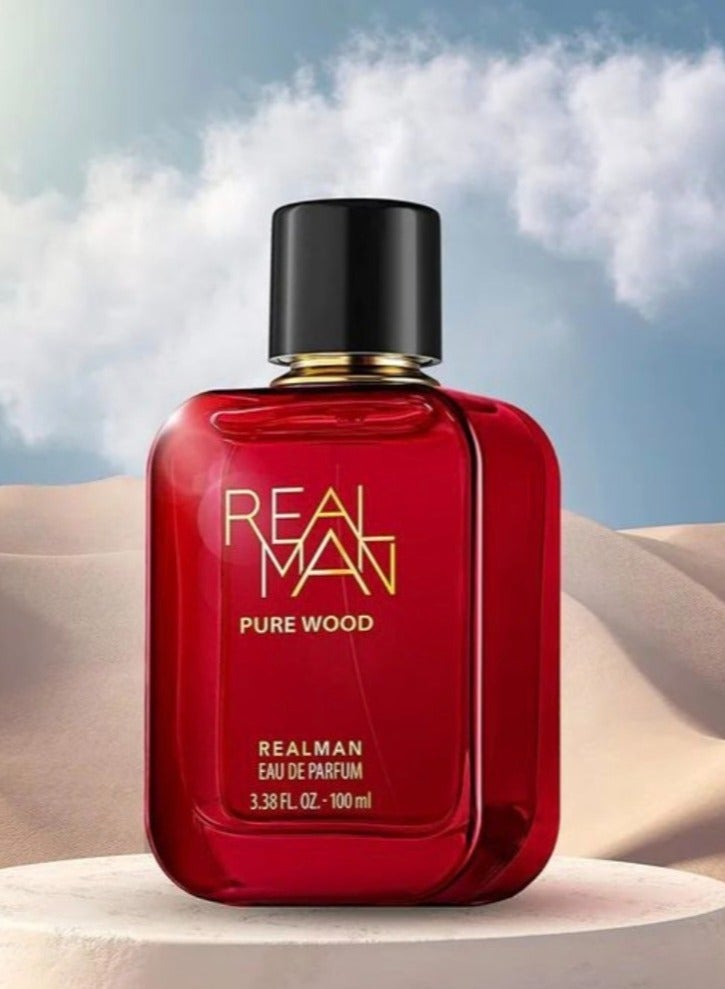 ريال مان عطر ريل مان سينت برائحة الخشب النقي 100 مل - Image 2