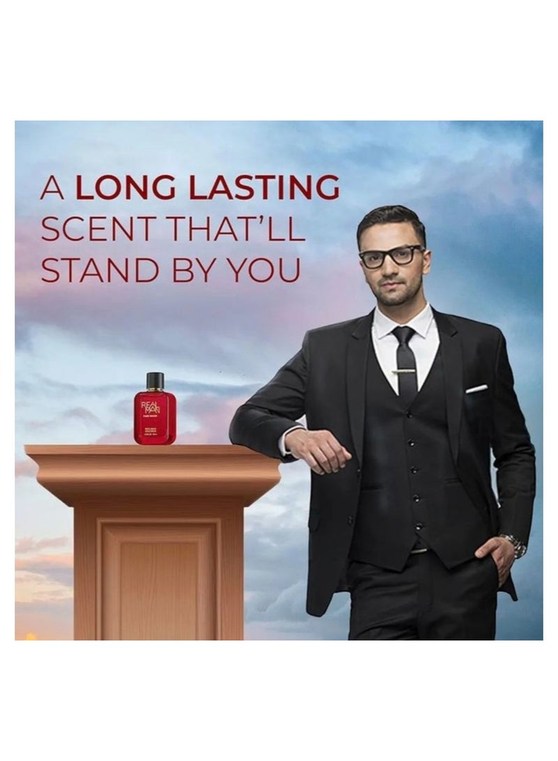 ريال مان عطر ريل مان سينت برائحة الخشب النقي 100 مل - Image 3