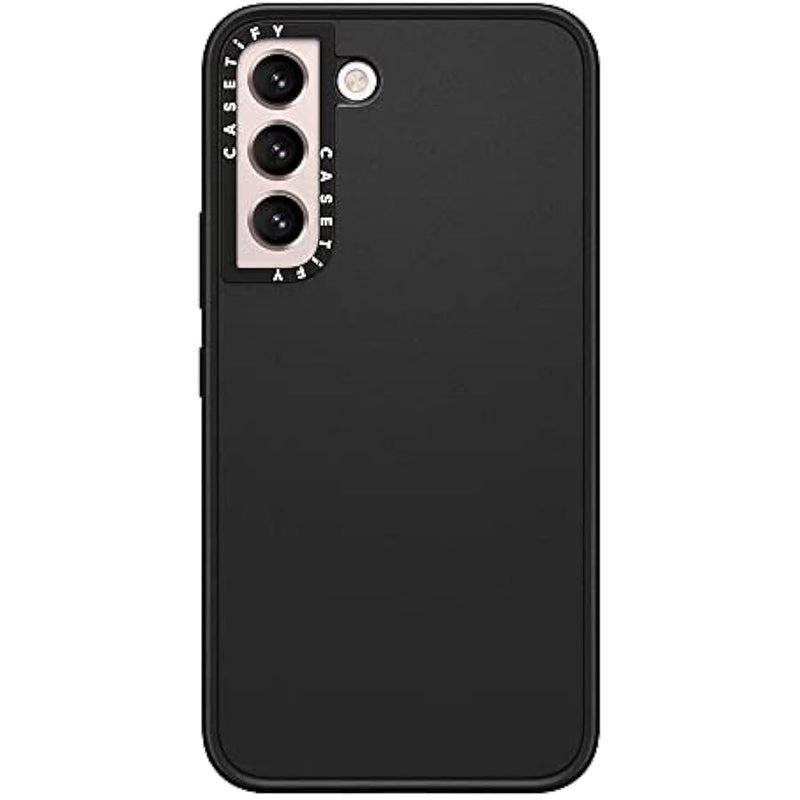 Casetify Impact Case for Samsung Galaxy S22 - Matte Black - Image 4