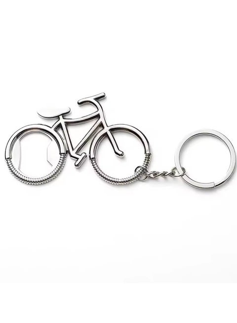 Metal Beer Bottle Opener Bicycle Bicycle Keychain Key Rings for Biker Lovers Bottle Openers Creative Gift for Cycling S044