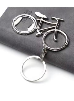 Goolsky Metal Beer Bottle Opener Bicycle Bicycle Keychain Key Rings for Biker Lovers Bottle Openers Creative Gift for Cycling S044  - Image 5