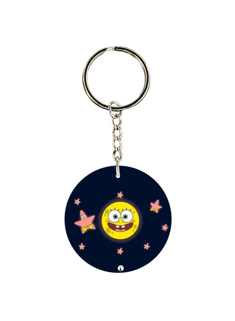 Cartoon Printed Keychain