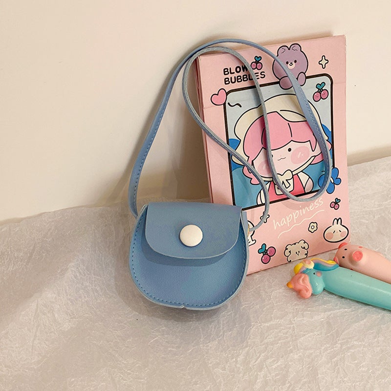 Children'S Cute Red Bag Mini Coin Purse Girls Pu Accessories Bag Baby'S Going Out Shoulder Bag - Image 1
