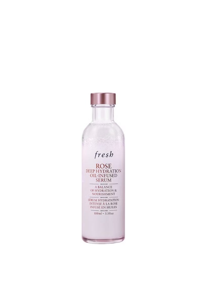 Fresh Rose Deep Hydration Oil-Infused Serum 100ml - Image 1