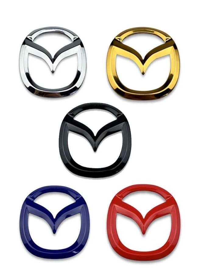 AROAQ Car Steering Wheel Sticker for Mazda 3 Axela 6 Atenza CX-5 2 Demio CX-3 CX-30 MX5 CX30 Emblem Decal - Image 4