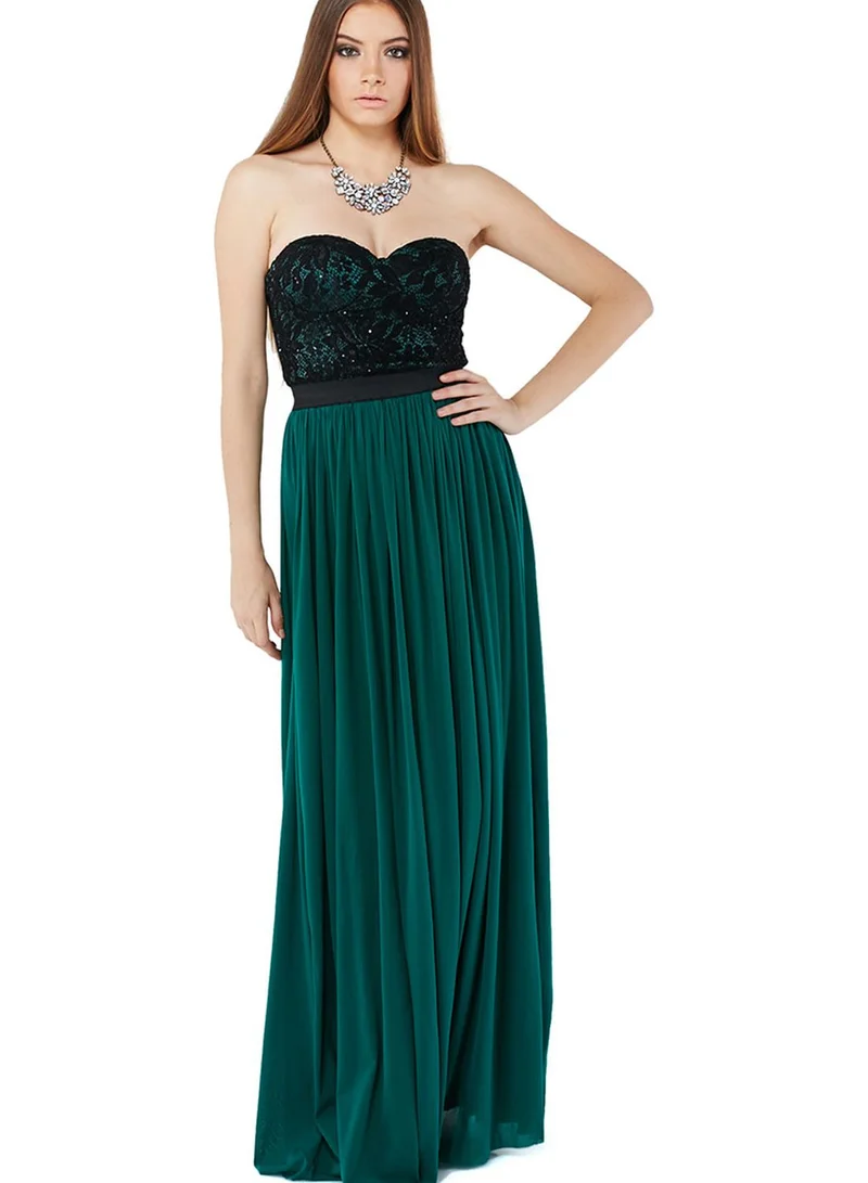 Rare Bandeau Maxi Dress