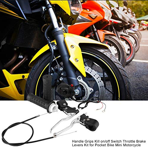 Senyar Mini Bike Throttle Assembly Mini Bike Brake Clutch Lever Parts 22mm 78 Handlebars - Image 5