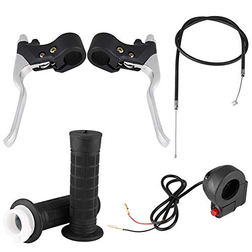 Senyar Mini Bike Throttle Assembly Mini Bike Brake Clutch Lever Parts 22mm 78 Handlebars - Image 1