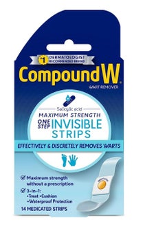 Compound W Waterproof wart removal strips with salicylic acid UAE ...